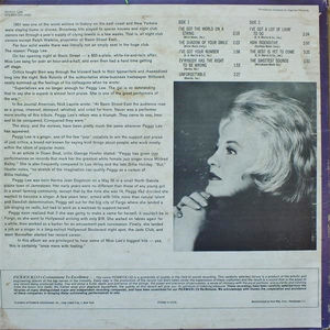 Peggy Lee - I've Got The World On A String (Vinyl) (VG+, VG+)