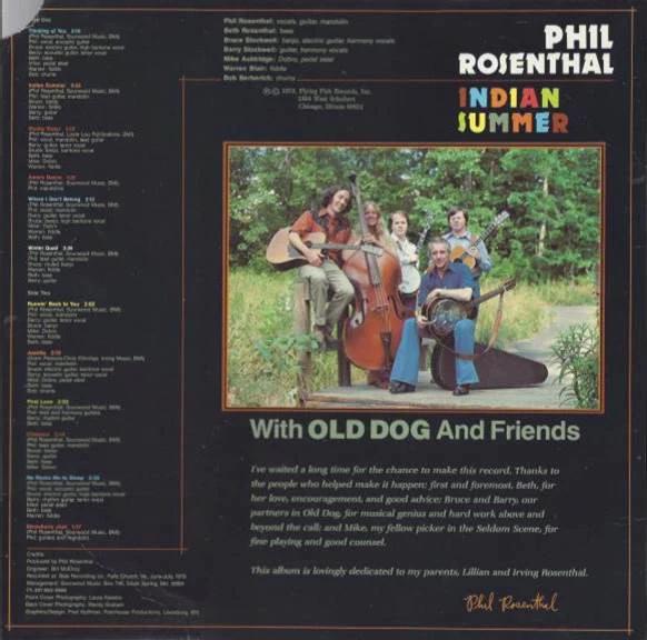Phil Rosenthal - Indian Summer (Vinyl) (VG+, VG+)