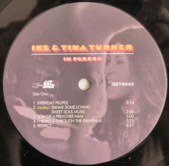 Ike & Tina Turner And The Ikettes - In Person (Vinyl) (NM or M-, VG+)