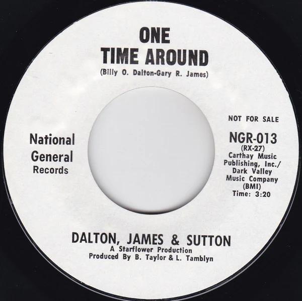 Dalton, James & Sutton - Run Baby / One Time Around (Vinyl) (VG+, Generic)