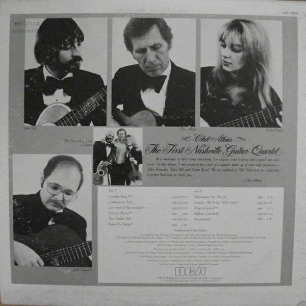 Chet Atkins - The First Nashville Guitar Quartet (Vinyl) (VG+, VG+)