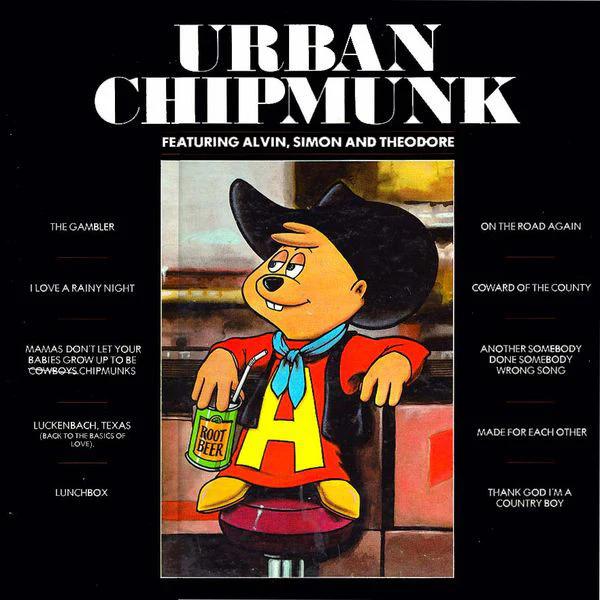 The Chipmunks - Urban Chipmunk (Vinyl) (VG+, VG)