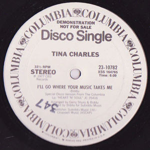 Tina Charles - I'll Go Where Your Music Takes Me (Vinyl) (NM or M-, VG+)
