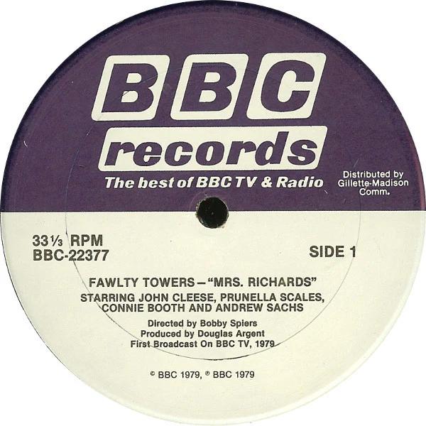 Fawlty Towers - Fawlty Towers (Vinyl) (VG+, VG+)