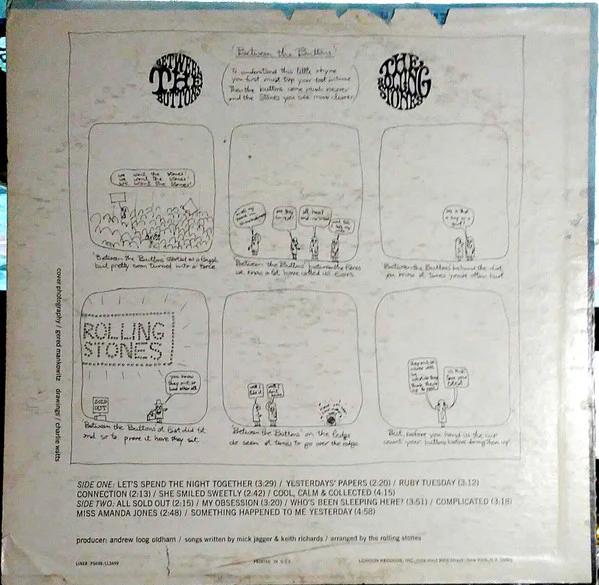 Rolling Stones, The - Between The Buttons (Vinyl) (G+, VG)