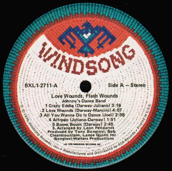 Johnny's Dance Band - Love Wounds, Flesh Wounds (Vinyl) (VG+, VG)