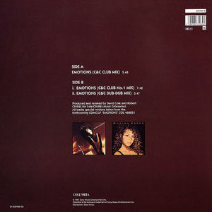 Mariah Carey - Emotions (Vinyl) (VG+, Generic)