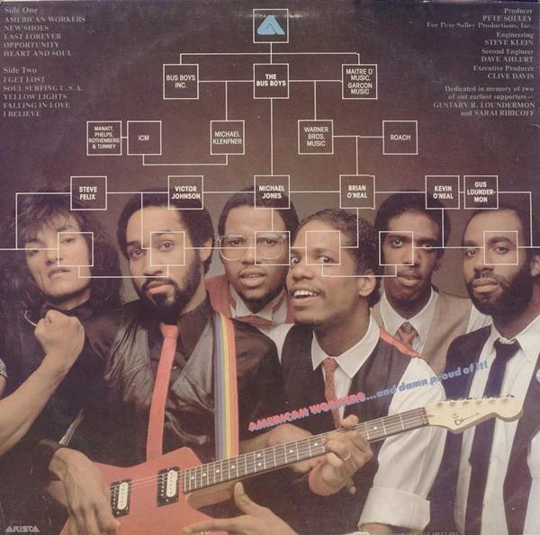 The Bus Boys - American Worker (Vinyl) (VG+, VG+)