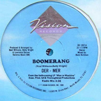Der Mer - Boomerang (Vinyl) (VG+, VG+)