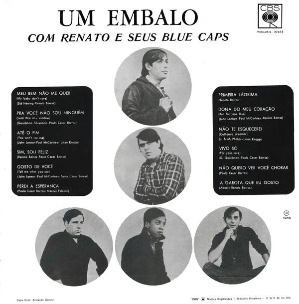 Renato E Seus Blue Caps - Um Embalo Com Renato E Seus Blue Caps (Vinyl) (VG, G+)