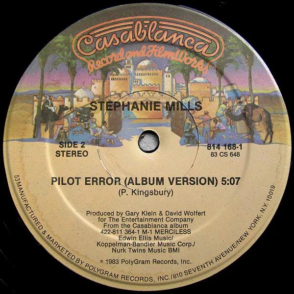 Stephanie Mills - Pilot Error (Vinyl) (NM or M-, Generic)