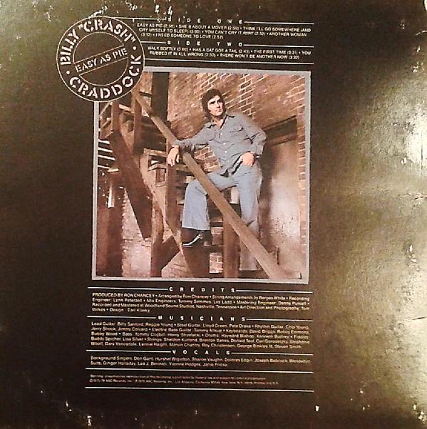 Billy 'Crash' Craddock - Easy As Pie (Vinyl) (VG+, VG)