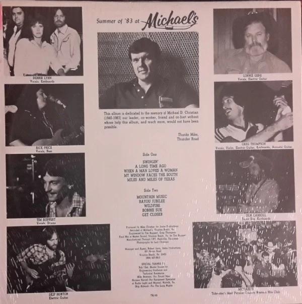 Thunder Road  - Summer Of '83 At Michael's (Vinyl) (VG, VG+)