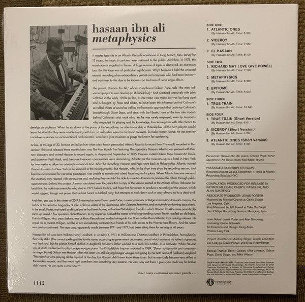 Hasaan Ibn Ali - Metaphysics: The Lost Atlantic Album (Vinyl) (NM or M-, NM or M-)