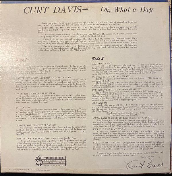Curt Davis  - Organ & Chimes Oh What a Day (Vinyl) (VG+, NM or M-)
