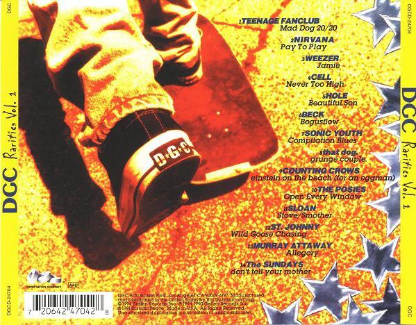 Various - DGC Rarities: Vol.1 (CD) (NM or M-, VG+)