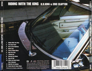 B.B. King & Eric Clapton - Riding With The King (CD) (VG+, VG+)