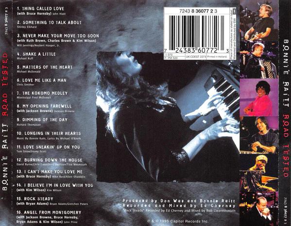 Bonnie Raitt - Road Tested (CD) (VG+, VG+)
