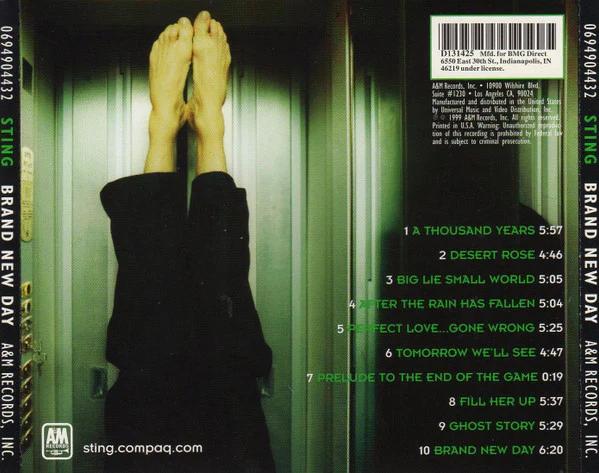 Sting - Brand New Day (CD) (NM or M-, VG+)