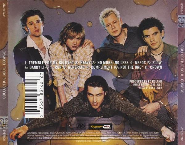 Collective Soul - Dosage (CD) (VG+, VG+)