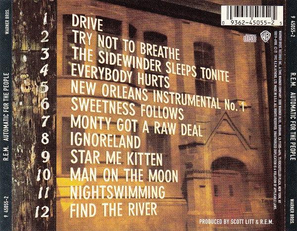 R.E.M. - Automatic For The People (CD) (VG+, VG+)
