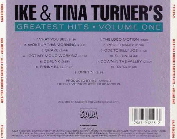 Ike & Tina Turner - Greatest Hits - Volume One (CD) (VG+, VG+)