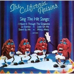 California Raisins, The - Sing The Hit Songs (CD) (NM or M-, F)