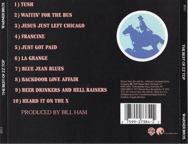 ZZ Top - The Best Of ZZ Top (CD) (VG+, VG+)