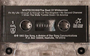 Whitecross - To The Limit / The Best Of Whitecross (Cassette) (VG+, VG+)