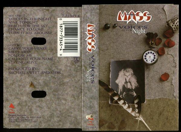 Mass  - Voices In The Night (Cassette) (VG+, VG+)