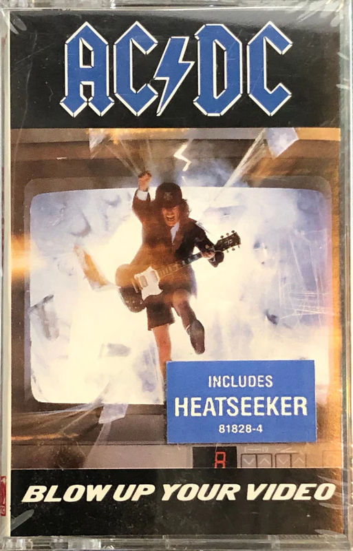 AC/DC - Blow Up Your Video (Cassette) (VG+, VG+)