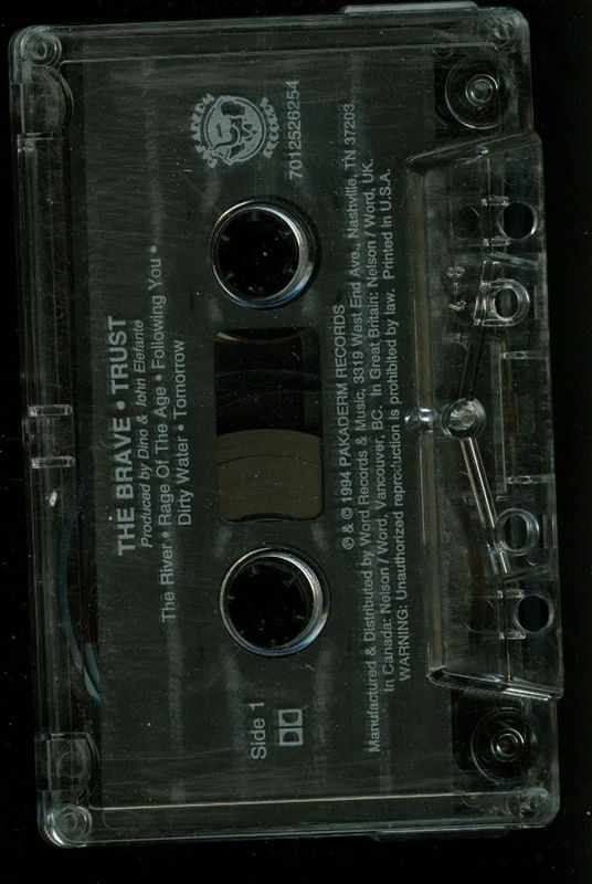 The Brave - Trust (Cassette) (VG+, VG+)