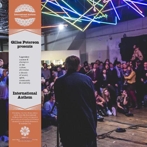 Various Artists / Gilles Peterson - Gilles Peterson presents International Anthem (RSD 2025, 2LP "Frozen Lake Michigan" Colored Vinyl)
