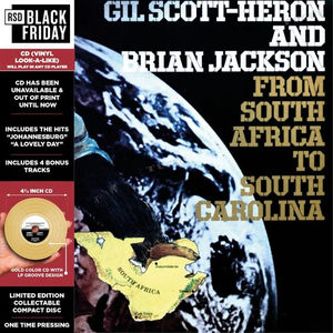 Gil Scott-Heron and Brian Jackson - From South Africa To South Carolina (RSD Black Friday 2024, CD)