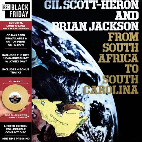 Gil Scott-Heron and Brian Jackson - From South Africa To South Carolina (RSD Black Friday 2024, CD)