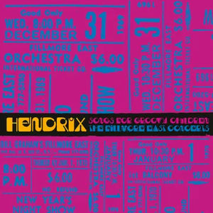 Jimi Hendrix - Songs For Groovy Children: The Fillmore East Concerts (RSD Black Friday 2024, Blue & Violet Swirl LP Vinyl)