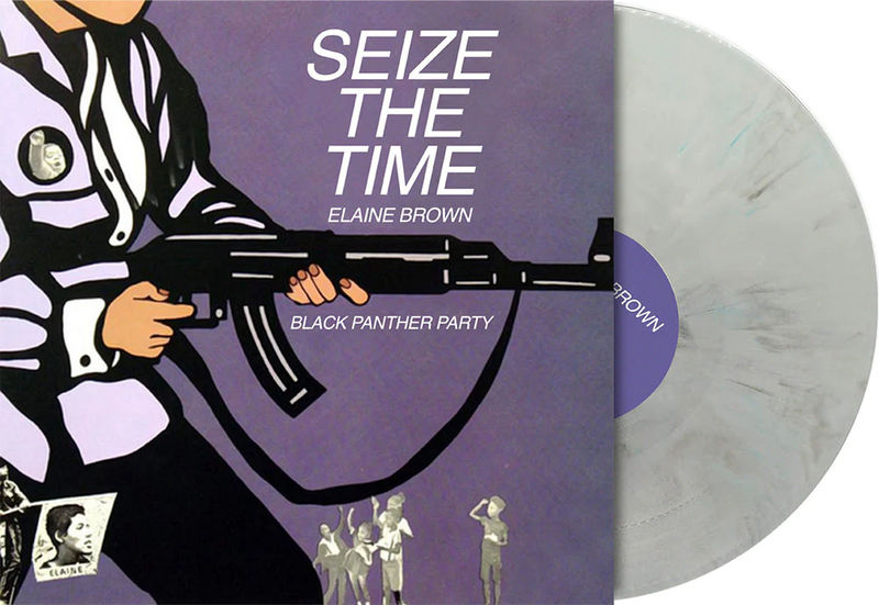 Elaine Brown - Seize The Time - Black Panther Party (RSD Essentials, Indie Exclusive, White Marble LP Vinyl)