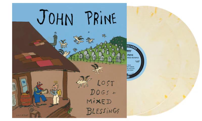 John Prine - Lost Dogs + Mixed Blessings (Indie Exclusive, 2LP Buttered Popcorn Vinyl)